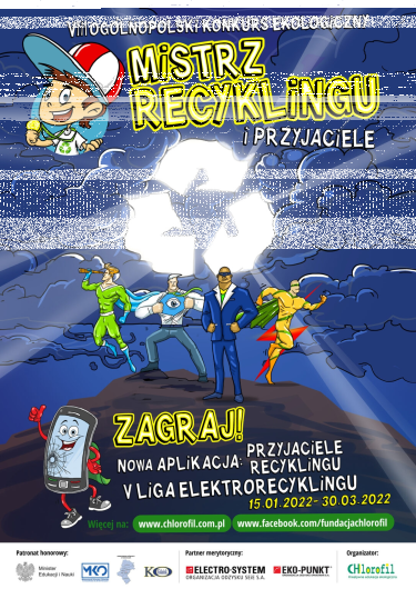 Józefów: Konkurs ekologiczny dla młodzieży "Mistrz Recyklingu i Przyjaciele"