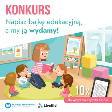 Konkurs "Piszę… bajki - wygrywam Kindle!"