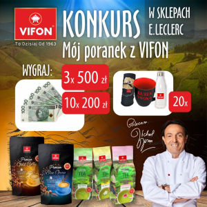 Konkurs "Mój pranek z Vifonem" E.Leclerc