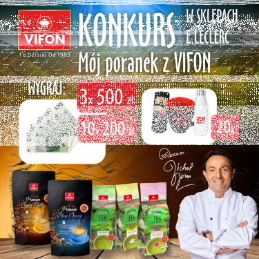 Konkurs "Mój pranek z Vifonem" E.Leclerc