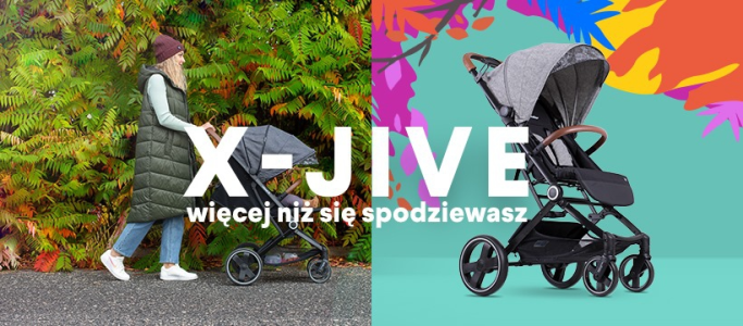Wygraj wózek spacerowy X-Jive od X-lander