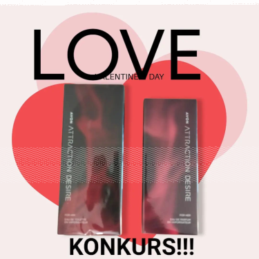 Wygraj zestaw perfum Attraction Desire dla Niej i dla Niego