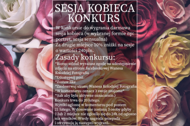 Suszec: Konkurs "Sesja kobieca"