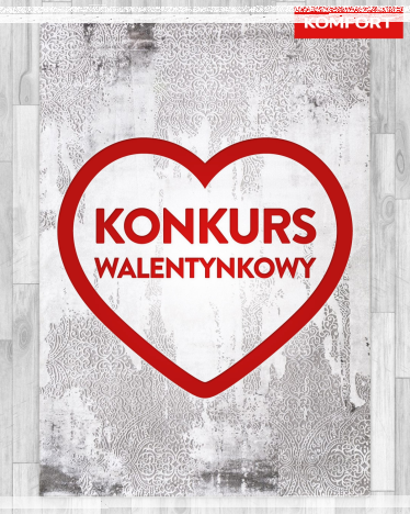 Konkurs "Walentynki z Komfortem"