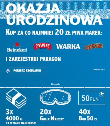 Konkurs "Urodzinowa okazja-Carrefour 2022" 18+