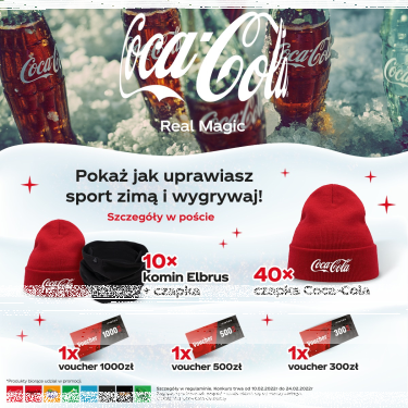 Konkurs fotograficzny "Zima na sportowo z Coca-Cola"