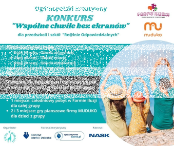 Konkurs "Wspólne chwile bez ekranów"