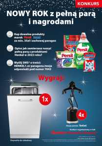 Rzeszów, Warszawa, Legnica: Konkurs "Nowy rok z pełną parą i nagrodami"