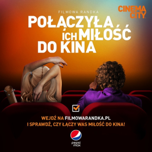 Konkurs "FILMOWA RANDKA Połączyła ich miłość do kina" 18+