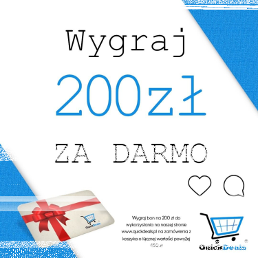 Wygraj 200 zł do wykorzystania w sklepie quickdeals.pl