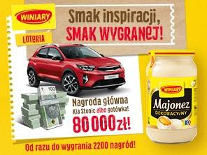 Loteria "Smak inspiracji, smak wygranej" Winiary