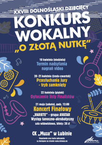 XXVIII Dolnośląski Dziecięcy Konkurs Wokalny "O ZŁOTĄ NUTKĘ"