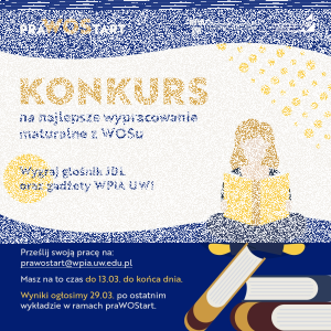 Konkurs na najlepsze wypracowanie maturalne z WOSu