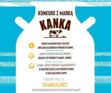 Konkurs z Marką Kanka! Sklepy Gama