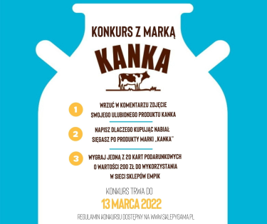 Konkurs z Marką Kanka! Sklepy Gama