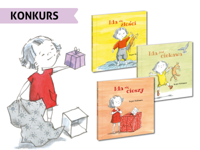 Wygraj książeczki dla dzieci o emocjach - seria Ida