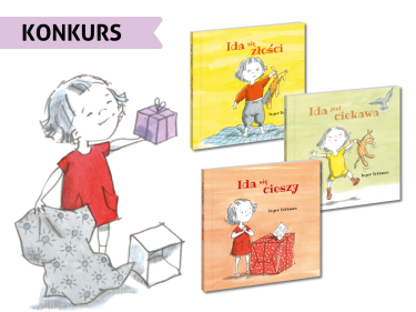 Wygraj książeczki dla dzieci o emocjach - seria Ida