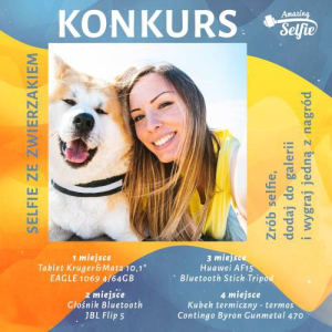 Konkurs na najfajniejsze selfie ze zwierzakiem