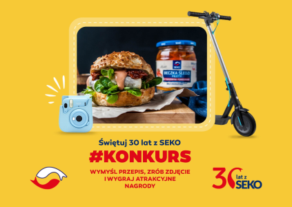 Konkurs "Świętuj 30 lat z SEKO"