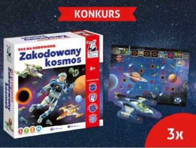 Wygraj grę dla dzieci "Zakodowany kosmos"