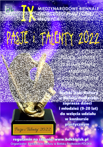 IX międzynarodowe biennale twórczości plastycznej młodych o "Złotą, srebrną i brązową paletę - statuetkę burmistrza miasta Bielsk Podlaski"