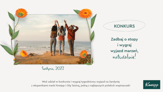 Wygraj tygodniowy pobyt z marką Kneipp na Sardynii w towarzystwie inspirujących kobiet!