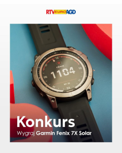 Wygraj smartwatch Garmin z serii Fenix 7X Solar