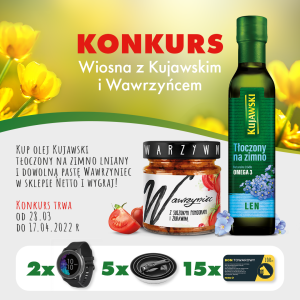 Konkurs "Wiosna z Kujawskim i Wawrzyńcem" Netto