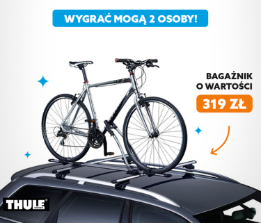 Wygraj bagażnik dachowy na rower
