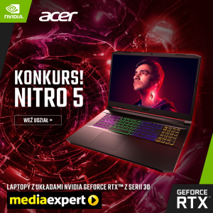 Wygraj laptop Acer Nitro 5