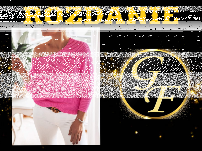 Wygraj różowy sweterek