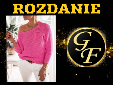 Wygraj różowy sweterek