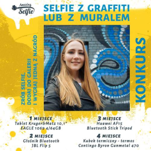 Konkurs na najfajniejsze selfie z graffiti lub muralem