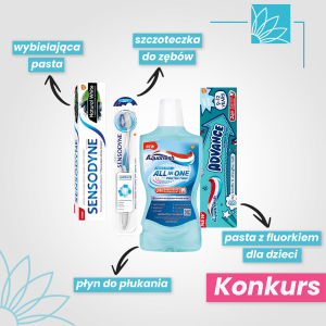 Konkurs "Zadbaj o swój uśmiech i przetestuj produkty Sensodyne i Aquafresh"