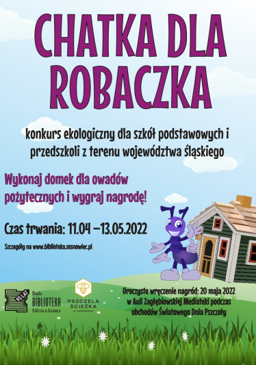 Konkurs ekologiczny "Chatka dla robaczka"