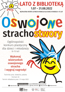 Konkurs dla dzieci i młodzieży "Oswojone strachostwory"