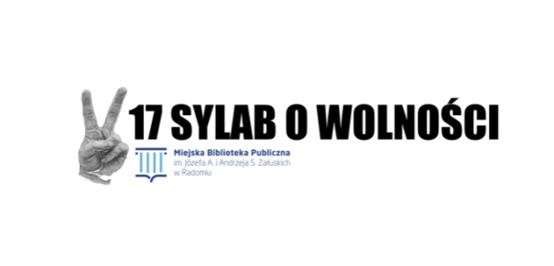 II edycja konkursu 17 SYLAB O WOLNOŚCI