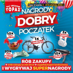 Dobre: Konkurs "Na dobry początek"