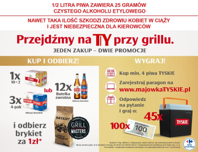 Konkurs "Majówka Tyskie" Carrefour, 18+