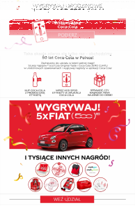 Loteria "50 Urodziny Coca Cola"