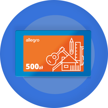 Loteria "Oceń pracodawcę, wygraj kartę podarunkową Allegro"