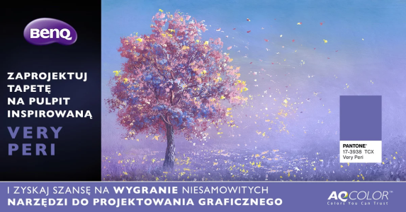 Konkurs plastyczny "BenQ DesignVue 2022 - Very Peri"