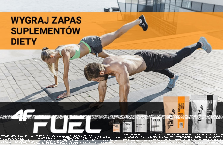 Wygraj zapas suplementów diety 4F FUEL!