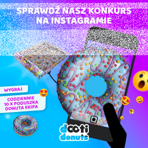 Konkurs "Donut Ekipa - Poducha za zdjęcie"