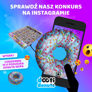 Konkurs "Donut Ekipa - Poducha za zdjęcie"