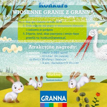 Konkurs "Wiosenne granie z granną"