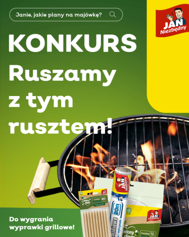 Konkurs "Majówka z Janem Niezbędnym"