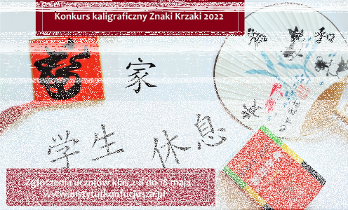 Kraków: Konkurs kaligraficzny dla dzieci: Znaki Krzaki