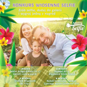 Konkurs na najfajniejsze wiosenne selfie!