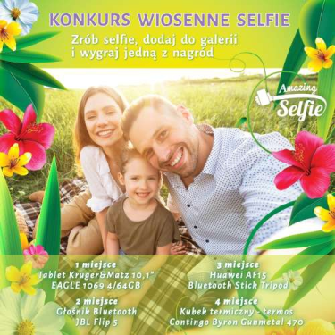 Konkurs na najfajniejsze wiosenne selfie!